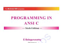 Programming in ANSI C Balagurusamy pdf download Programming in ANSI C Balagurusamy pdf download